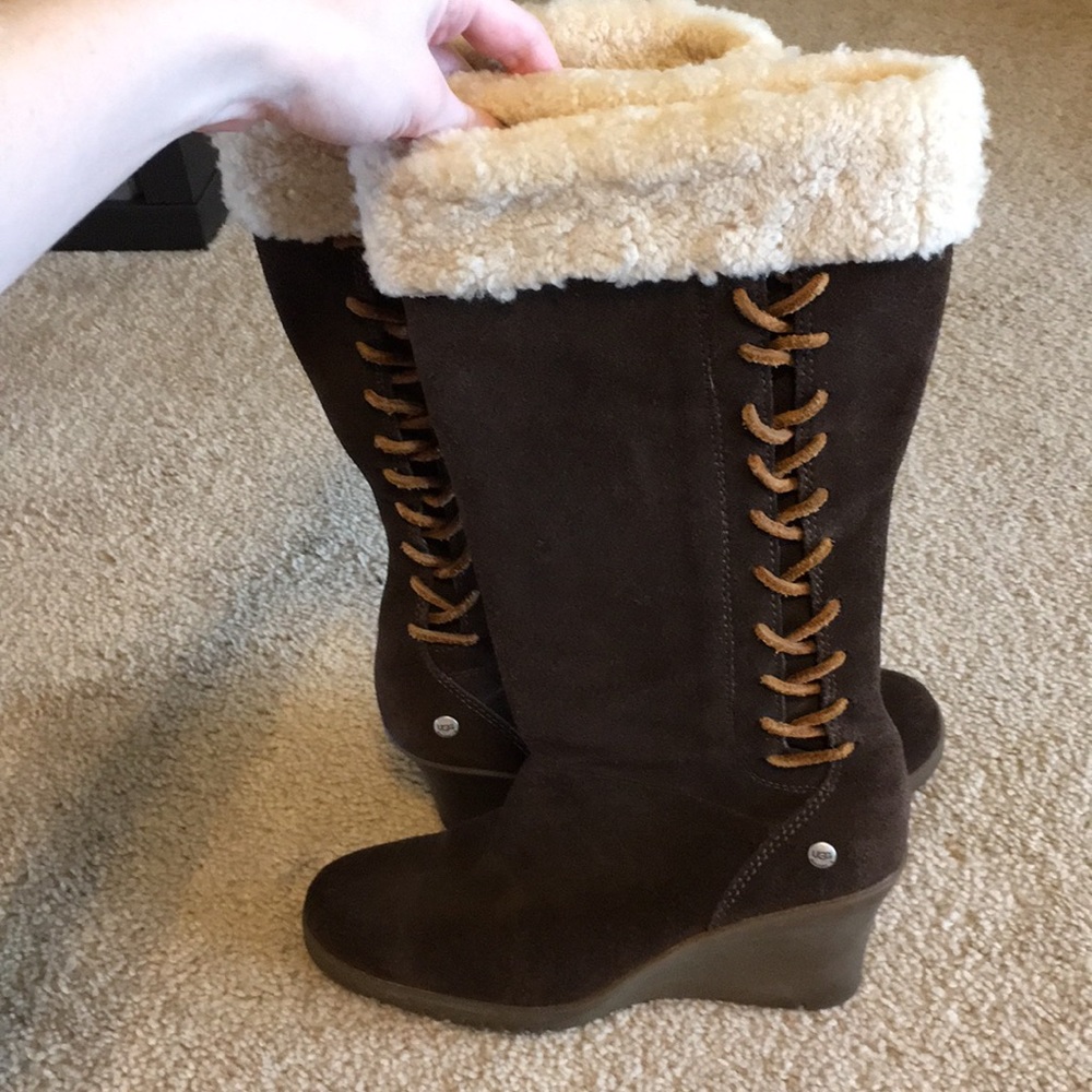 Ugh boots wedge